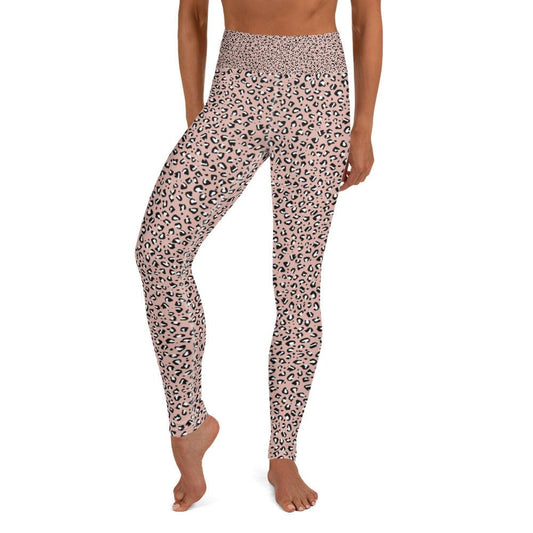 Pink Cheetah Yoga Leggings - Thrive Attire