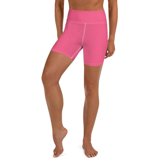 Brink Pink Yoga Shorts - Thrive Attire