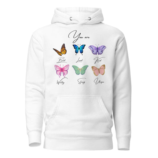 Affirmation Butterfly Hoodie - Thrive Attire